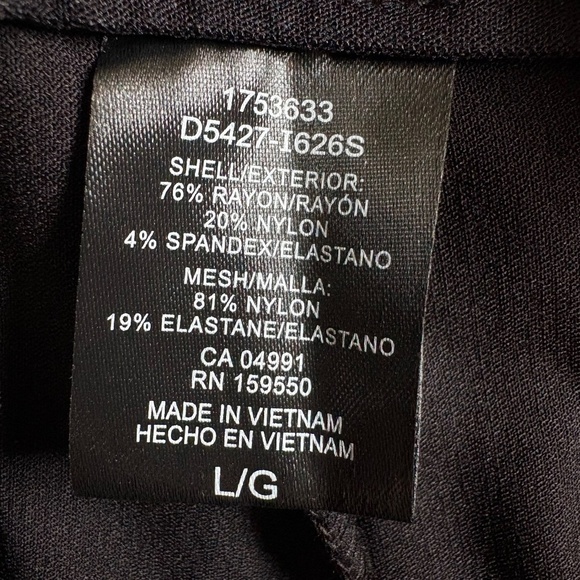 Hilary Radley Ladies' Pull-On Ankle Pants, Slim, Pockets, Black, Large, NWT - Picture 14 of 15